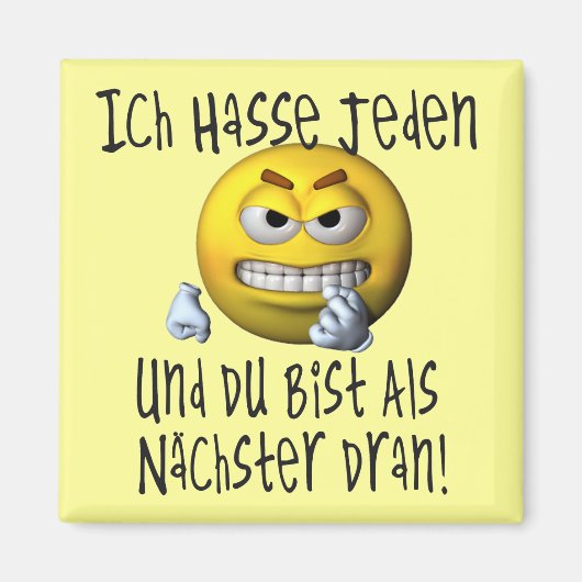 Du bist der Naechste! Magneet (Voorkant)