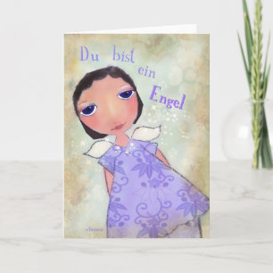 du bist ein Engel (u bent een engel) in het Duits Kaart