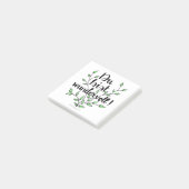 Du bist wundervoll Klebezettel Post-it® Notes (Schuin)
