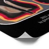 'Du Hast'-schildering op een  Poster (Hoek)