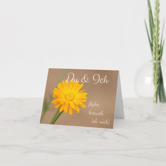 Du & Ich - Mehr brauch ich nich! Kaart (Voorkant)