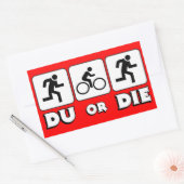 DU of Die Rechthoekige Sticker (Envelop)