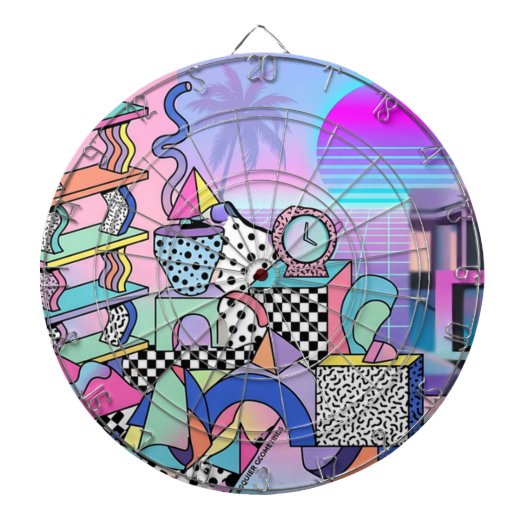 Du Pasquier Geometrics Revisited Dartbord (Voorkant)