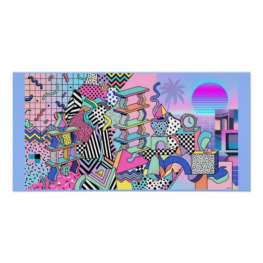 Du Pasquier Geometrics Revisited Perfect Poster (Voorkant)