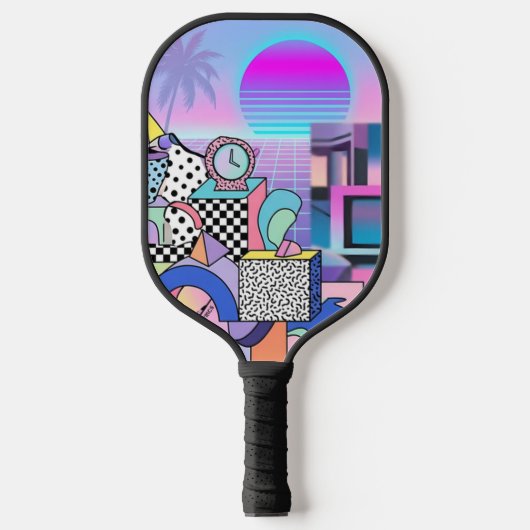 Du Pasquier Geometrics Revisited Pickleball Paddle (Voorkant)