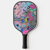 Du Pasquier Geometrics Revisited Pickleball Paddle (Achterkant)