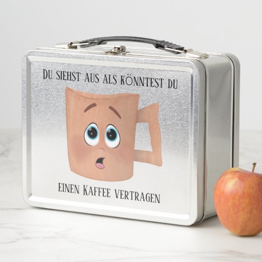 Du siehst aus als könntest du einen Kaffee vertrag (In situ)