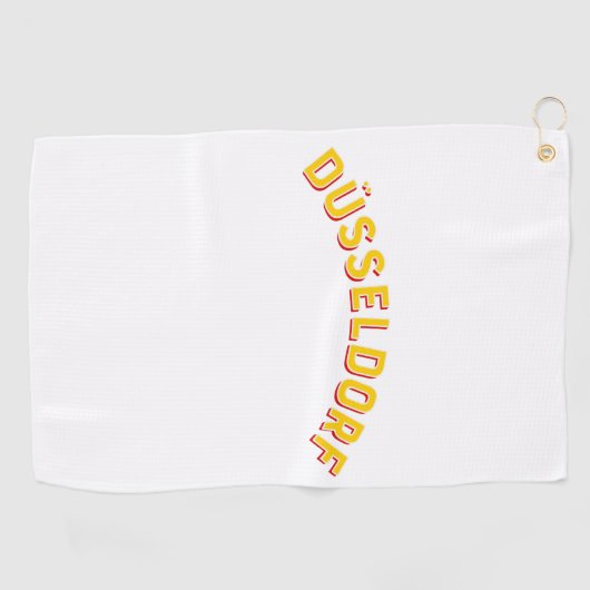 Dü sseldorf,  Arch Duitsland Golfhanddoek (Horizontaal)