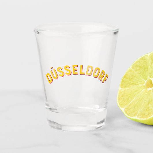 Dü sseldorf, Arch Duitsland Shot Glas (Voorkant)