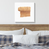 Du Zhong Canvas Afdrukken (Insitu (Slaapkamer))