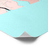 Dua Hands met Tasbih - Islamitische Prayer Hands Poster (Hoek)