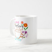 Duaa voor de koffie koffiemok (Voorkant links)