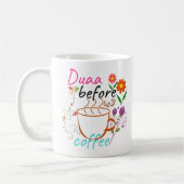 Duaa voor de koffie koffiemok (Links)
