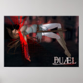 "DUAEL" — Poster Cadfael (Voorkant)