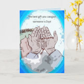 Duakaart van de Ramadan Kaart (Gele Bloem)