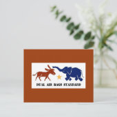 DUAL AIR BAGS STANDARD BRIEFKAART DEMOCRAT (Staand voorkant)