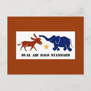 DUAL AIR BAGS STANDARD BRIEFKAART DEMOCRAT