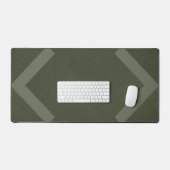 Dual Arrows Moss Green Desk Mat –  (Keyboard & Muis)