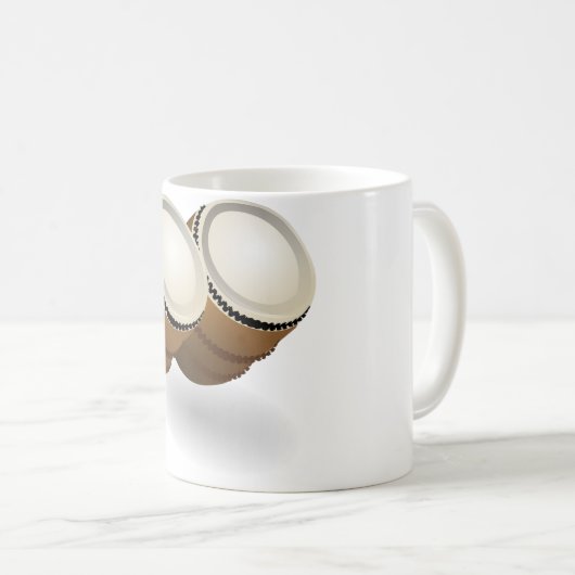 Dual Bongos-Mok Koffiemok (Voorkant rechts)