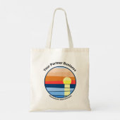 Dual Brand Sunset/Sunrise Promo Collaboration Tote Bag (Achterkant)