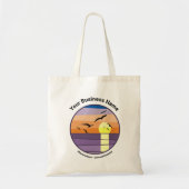 Dual Brand Sunset/Sunrise Promo Collaboration Tote Bag (Voorkant)