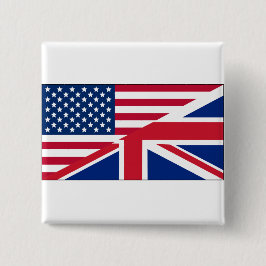 Dual Citizen Amerikaanse & Britse Button