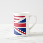 Dual Citizen Amerikaanse & Britse vlag China Mok (Rechts)
