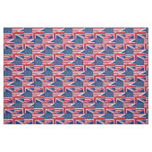 Dual Citizen Amerikaanse Britse vlag stof (Fat Quarter)
