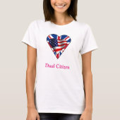 Dual Citizen UK-US T-shirt (Voorkant)