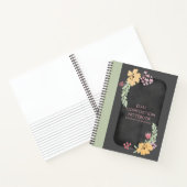 DUAL COMPOSITION HALF BLANK/WIDE RULL NOTITIEBOEK (Binnen)