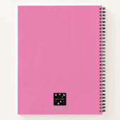 DUAL COMPOSITION PINK HALF BLANK/WIDE RULL NOTITIEBOEK (Achterkant)