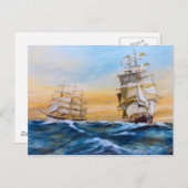 Dual Crossing Postcard Briefkaart (Voorkant / Achterkant)