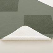 Dual Diamond Moss Sherpa deken (3/4)