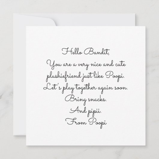 Dual Duo Split Foto Hart Besties Schattigee Kaart (Achterkant)