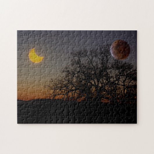 Dual Eclipses Puzzle Legpuzzel (Horizontaal)