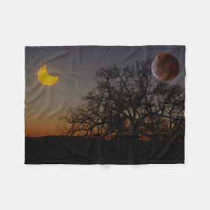 Dual Eclipses ventilatorbak Fleece Deken