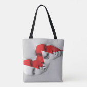 Dual Face-masker Tote Bag (Achterkant)