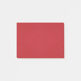 Dual-Finish Tomaat Rood Sticky Notes (4″×3″, 50ct)