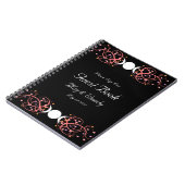 Dual Goddess Wiccan Lesbian Handfasting Guestbook Notitieboek (Linkerzijde)