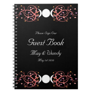 Dual Goddess Wiccan Lesbian Handfasting Guestbook Notitieboek