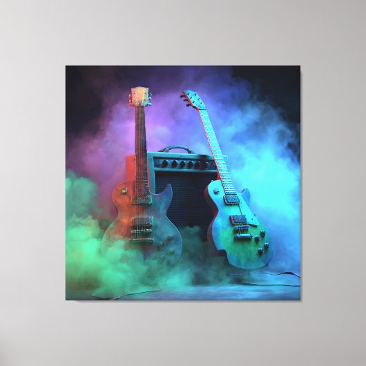 Dual Harmony Canvas Afdruk (Voorkant)