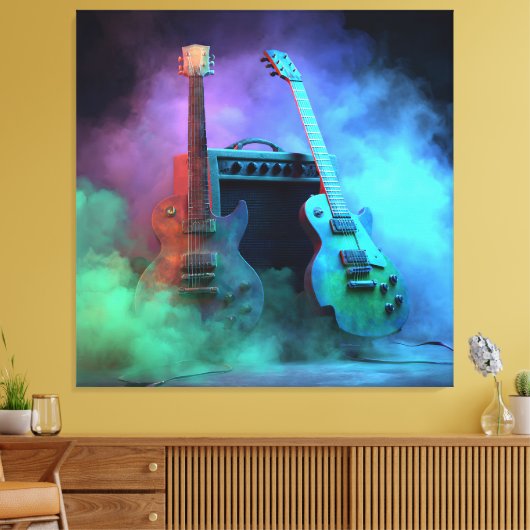 Dual Harmony Canvas Afdruk (Insitu (Woonkamer))