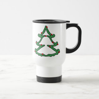 Dual Holiday Tree Travel Mug Reisbeker