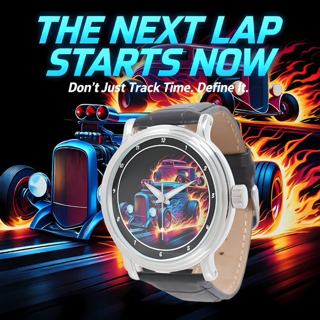Dual Hot Rods, Fiery Speed  Horloge (Creator heeft geüpload)