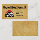 Dual Hot Shot Trucking Visitekaartje (Voorkant / Achterkant)