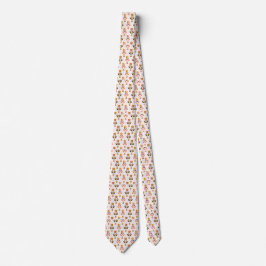 Dual images of a necktie against a white backgroun stropdas