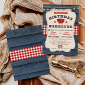 Dual Joint Dubbele verjaardag BBQ Zomer Barbecue Kaart