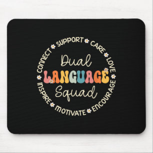 Dual Language Squad Waardering Week Terug naar sch Muismat