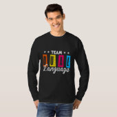 Dual Language Teachers Back To School Squad_2 T-shirt (Voorkant volledig)