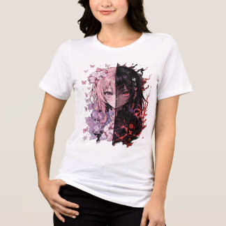 Dual Mood Anime T-Shirt – Schattig & Donker